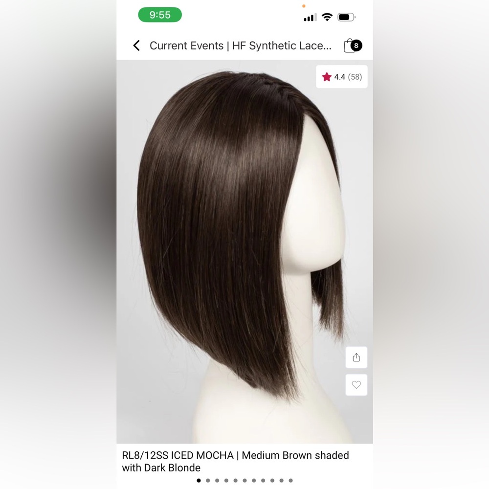 Raquel Welch Current Events RL8/12SS Wig